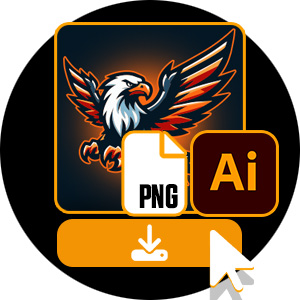 Eagle Gaming Logo Template 02