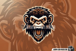 Monkey gaming logo thumbnail 03 logo