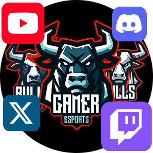 Bull Gaming Logos