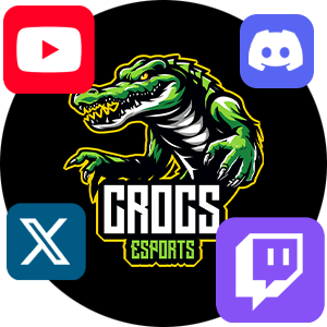 Crocodile Gaming Logos