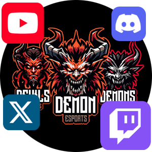 Demon & Devil Gaming Logos