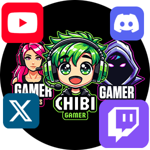 Gamer & Streamer Gaming Logos