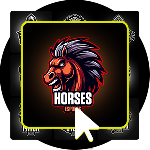 Horse Gaming Logos