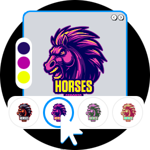 Horse Gaming Logos