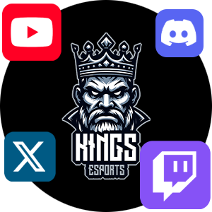 Queen & King Gaming Logos