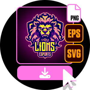 Lion Gaming Logos