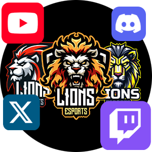 Lion Gaming Logos