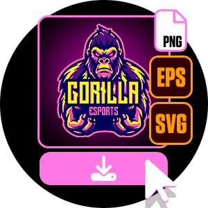 gaminglogomaker_monkey-gorilla_category_icon_03