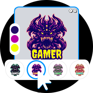 Monster Gaming Logos