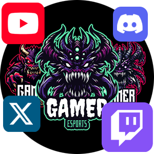 Monster Gaming Logos