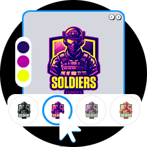 Soldier Gaming Logos