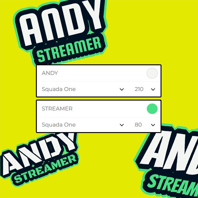 Fonts specially made for gamers and Twitch aesthetics Fonts specially made for gamers and Twitch aesthetics