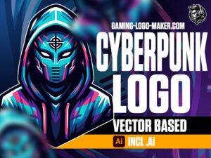 Cyberpunk Gaming Logo 01