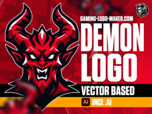 Demon Diablo Gaming Logo 01