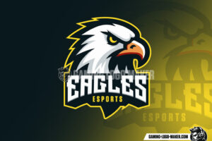 Eagle esports gaming logo thumbnail 03 logo