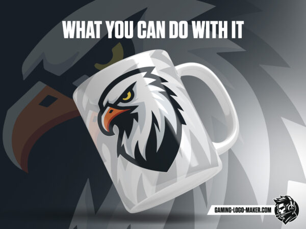 Eagle gaming logo thumbnail 03 cup design