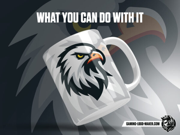 Eagle gaming logo thumbnail 03 cup design