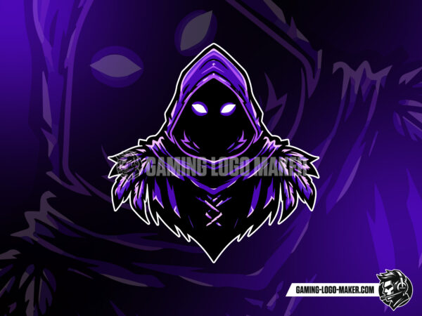 Fortnite Raven gaming logo thumbnail 03 logo